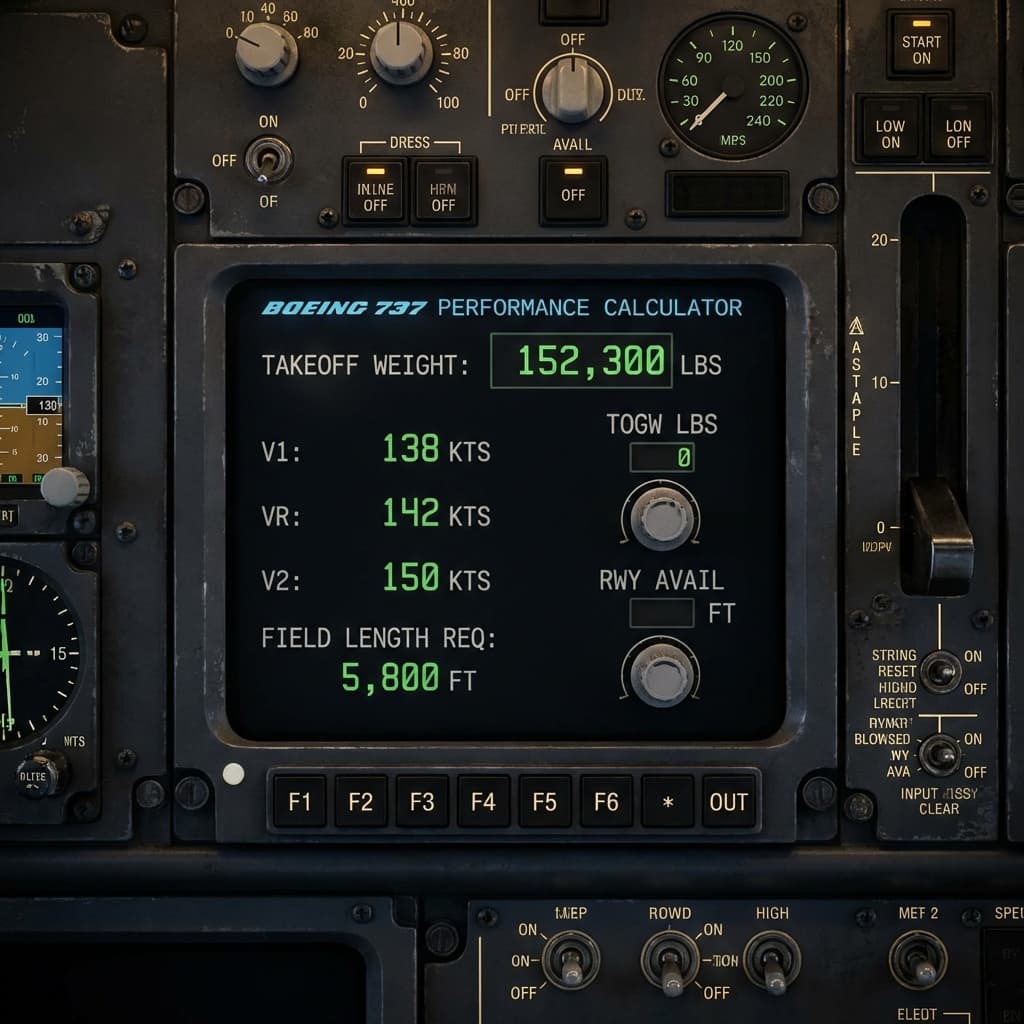 SkyGuide B737-800 Performance Computer